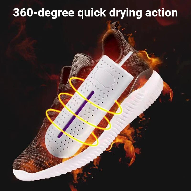 🔥Limited Time 50% Off Today - Portable 360-Degree Quick Drying Shoe Dryer - Antibacterial and deodorizing
