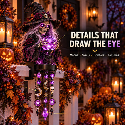 👻🎃 Halloween Character Cascade Railing Lights