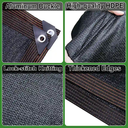 🎁Heavy‑Duty Sunblock Shade Cloth, Breathable Outdoor Shade Fabric for Patio, Garden, Backyard, Create Cool Comfortable Shaded Space
