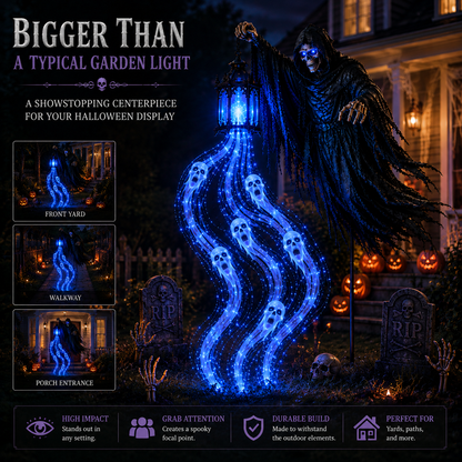 🎁 Today Only: 54% OFF 🎁Animated Halloween Soul Harvester Garden Light Collection💀