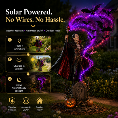 🎃🧛Today 49% OFF🦇Vampire Summoning Bats Garden Light