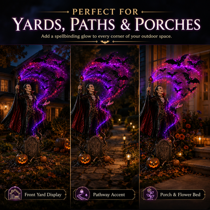 🎃🧛Today 49% OFF🦇Vampire Summoning Bats Garden Light