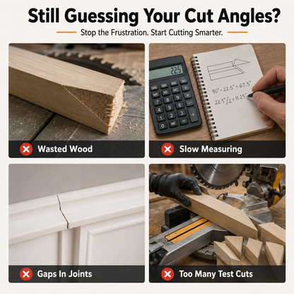 🔥 Limited-time 50% off – Aluminum miter saw protractor