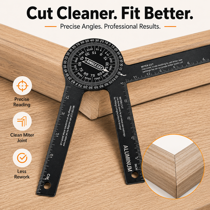 🔥 Limited-time 50% off – Aluminum miter saw protractor