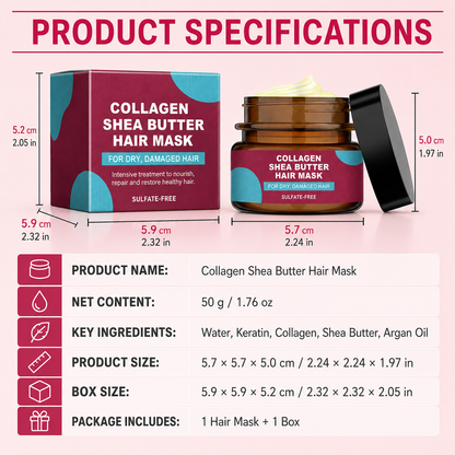 💆‍♀️Keratin Deep Repair Hair Mask – Revive Dry, Damaged Dull Hair