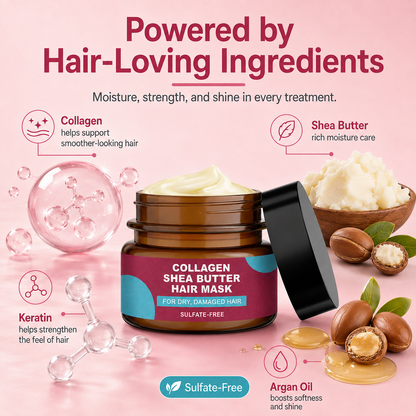 💆‍♀️Keratin Deep Repair Hair Mask – Revive Dry, Damaged Dull Hair
