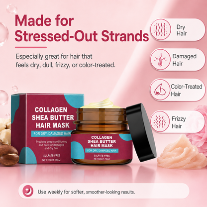 💆‍♀️Keratin Deep Repair Hair Mask – Revive Dry, Damaged Dull Hair