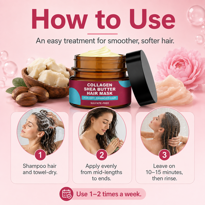 💆‍♀️Keratin Deep Repair Hair Mask – Revive Dry, Damaged Dull Hair