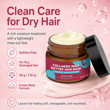 💆‍♀️Keratin Deep Repair Hair Mask – Revive Dry, Damaged Dull Hair