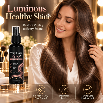 ✨ Multi-Purpose Wig Care Spray – 100ml Detangling & Styling Care for Wigs and Hairpieces