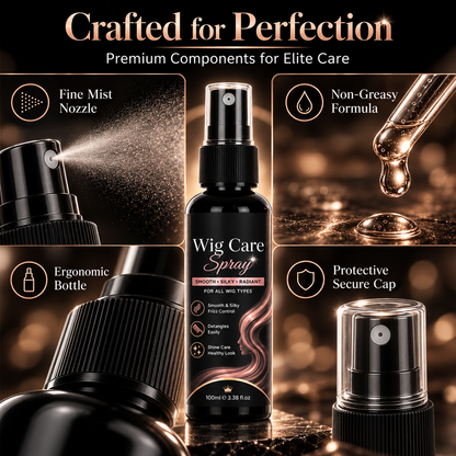 ✨ Multi-Purpose Wig Care Spray – 100ml Detangling & Styling Care for Wigs and Hairpieces