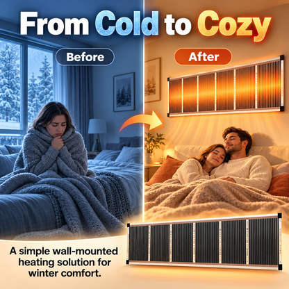 🔥 Wall-Mounted Electric Heating Panel – Slim Indoor Radiant Heater