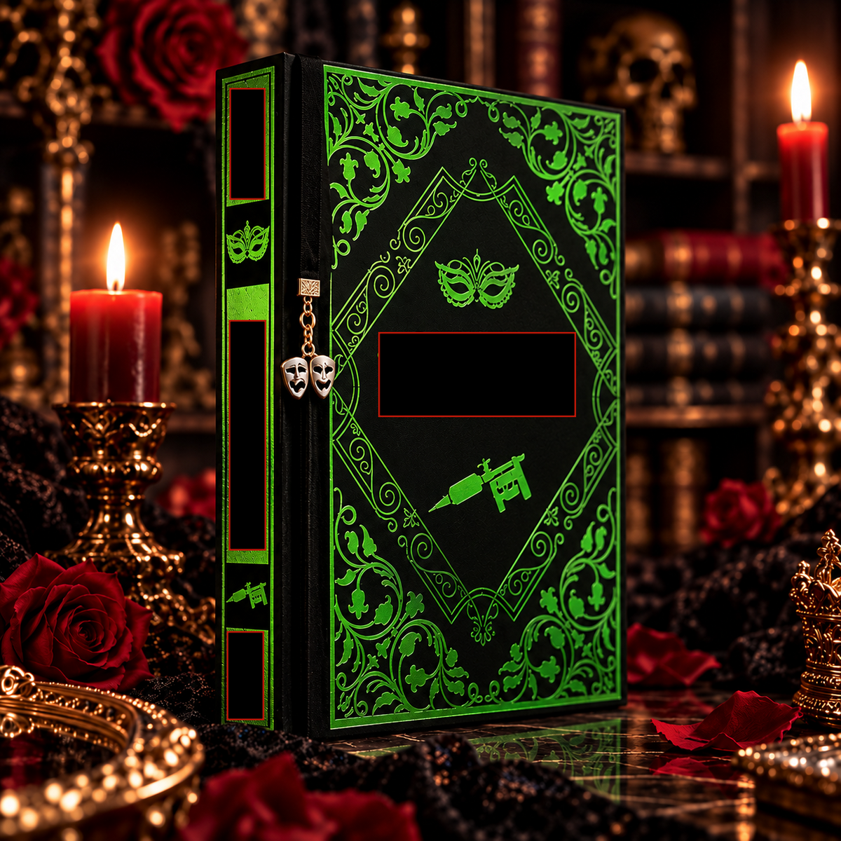 🖤 Gothic Collector Hardcover Trio – Blue, Crimson & Emerald Editions