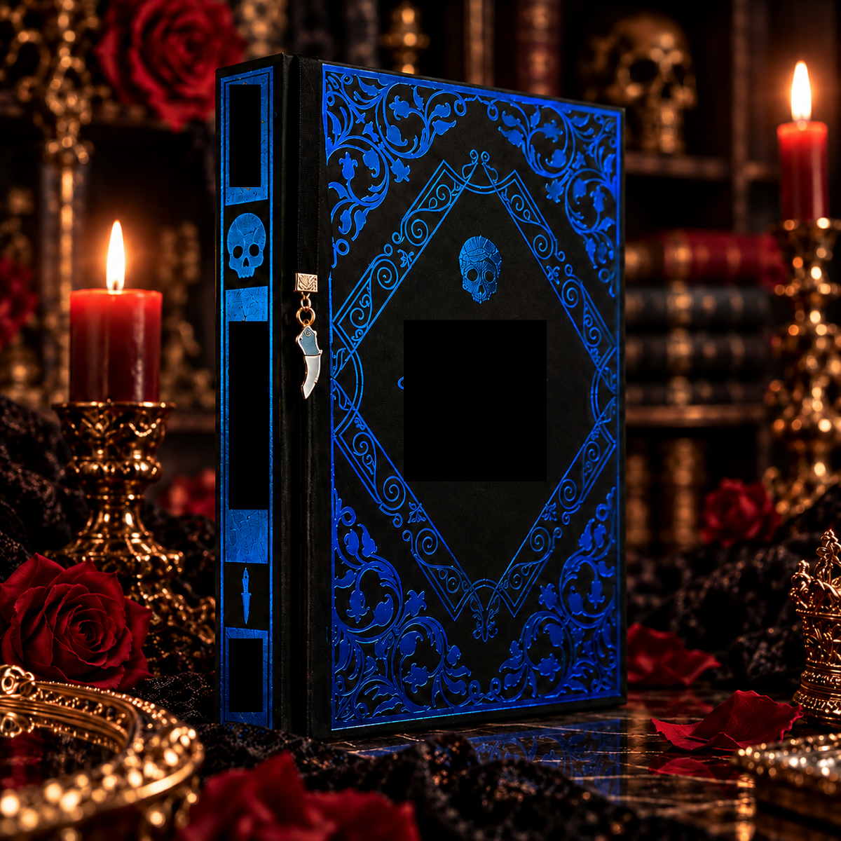 🖤 Gothic Collector Hardcover Trio – Blue, Crimson & Emerald Editions
