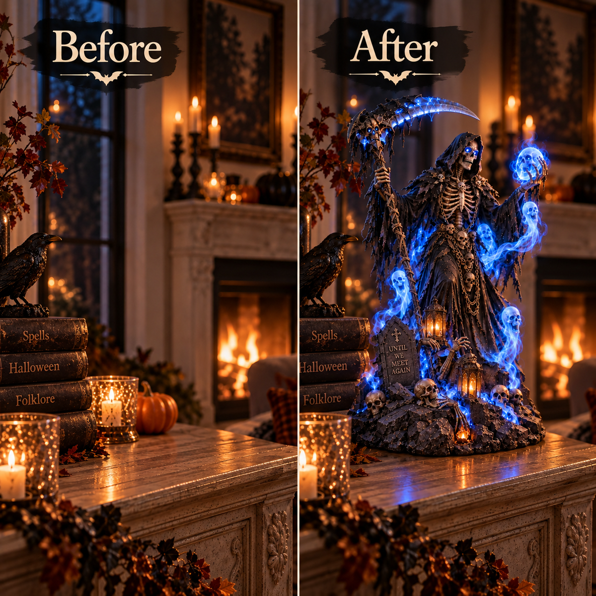 🎃 New Halloween Items Now Available-💀 Glowing Grim Reaper