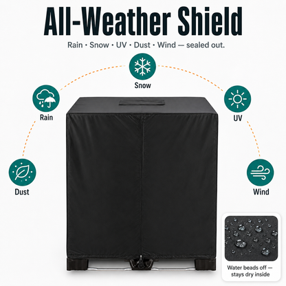 💧🛡️ 420D IBC Tote Cover – Waterproof UV-Resistant Outdoor Tank Protector