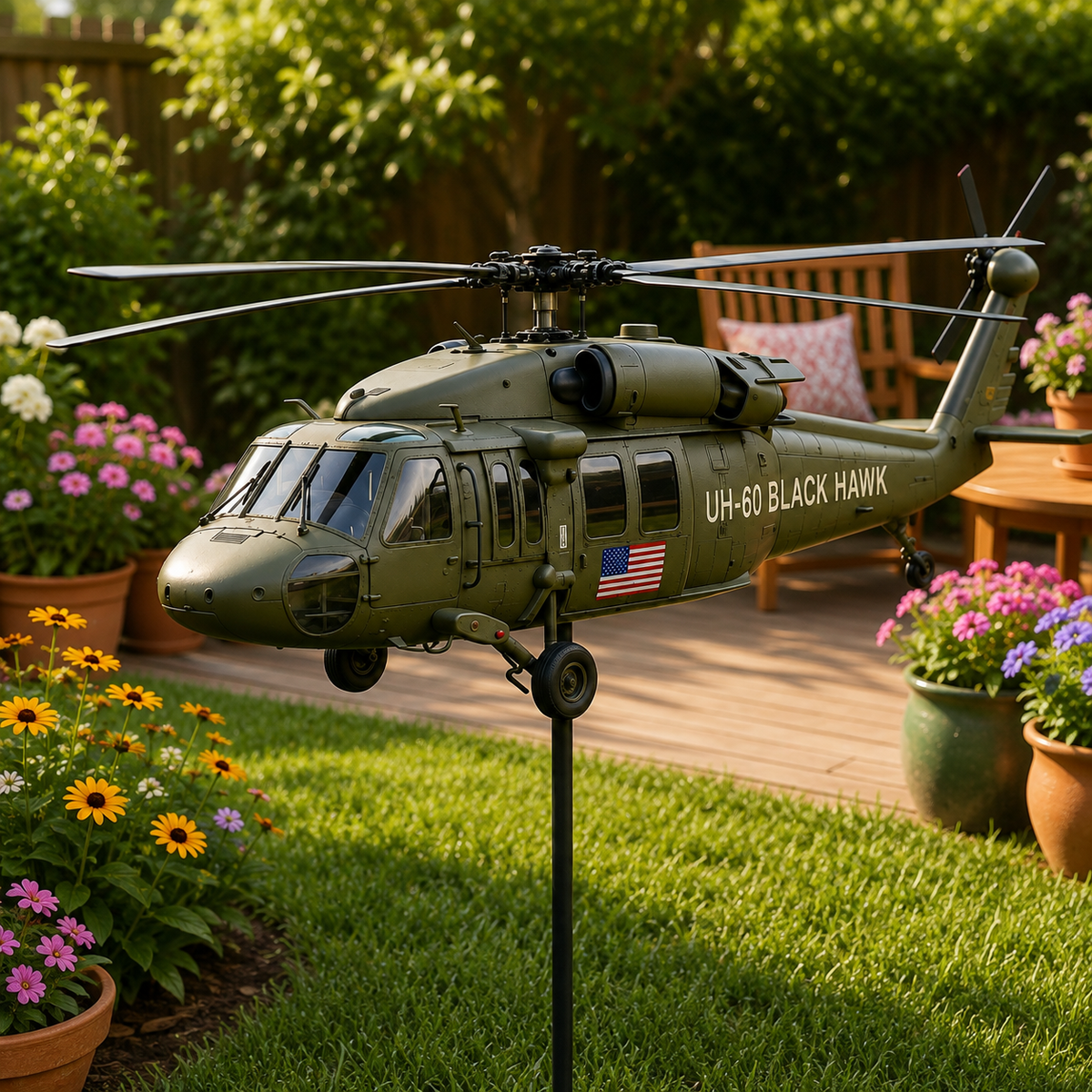 🏆Last Day Promo: 49% OFF 🎖️-Vietnam Veteran UH-1 Helicopter Wind Spinner- ✈️Buy 2 Free Shipping Today!
