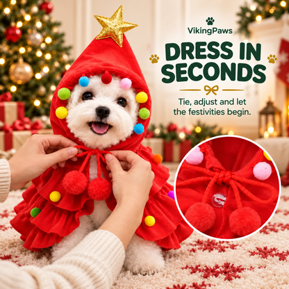 Christmas pet outfit for dogs and cats