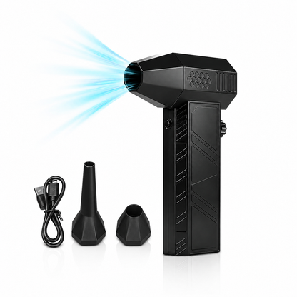 💨Super‑Strong Turbo Airflow✨Mini Rechargeable Portable Handheld Jet Fan | 49% Limited‑Time Discount