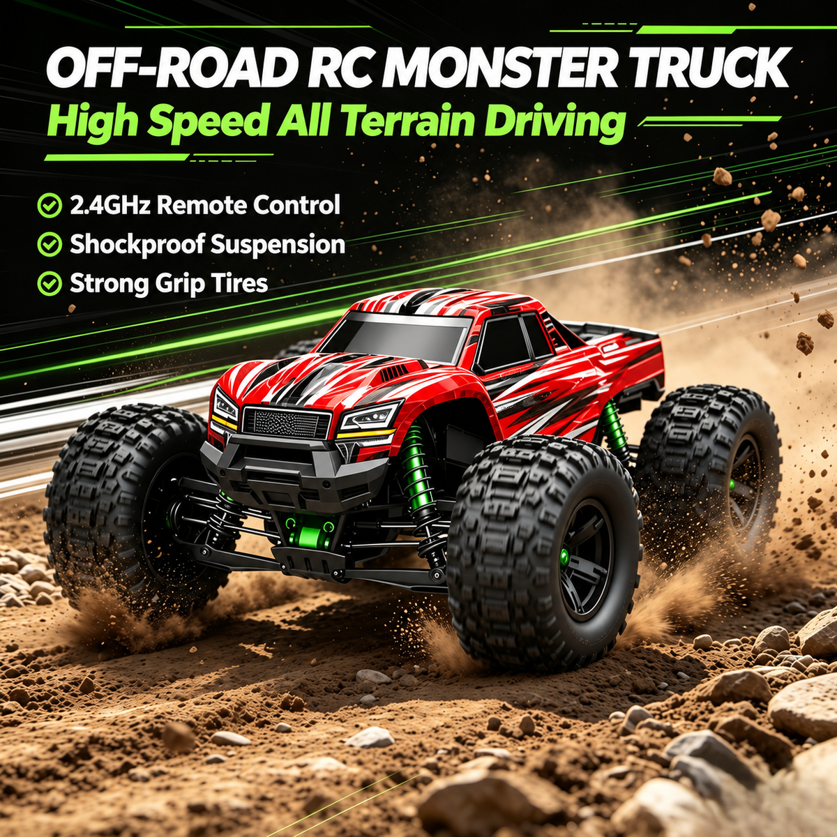 🚙💨🔥 2026 U-Max Ultimate 8S 4WD Brushless Monster Truck – Limited Edition