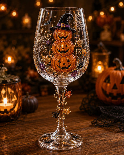 🎃  Halloween Goblet – Spooky Stemmed Glass