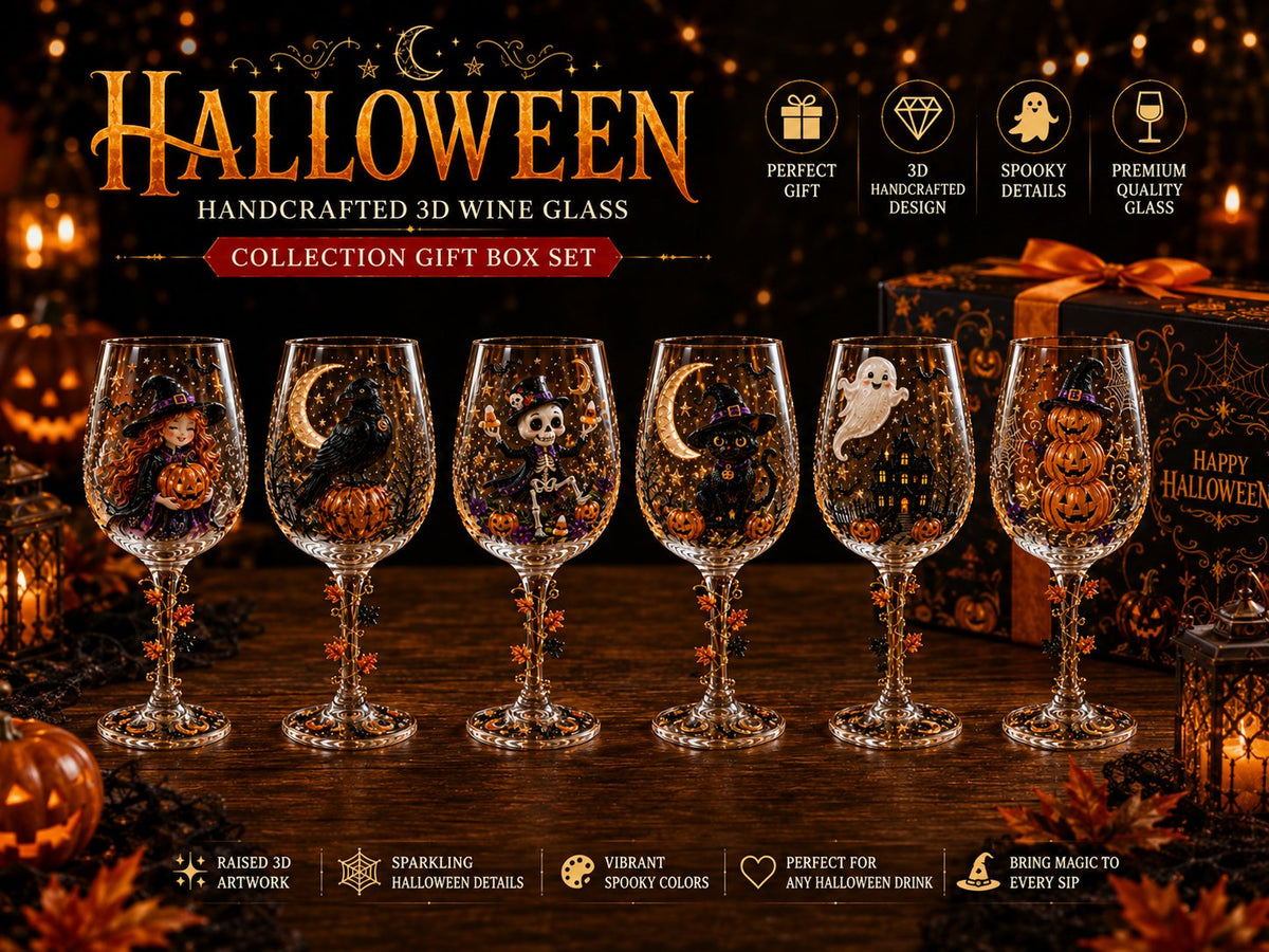 🎃  Halloween Goblet – Spooky Stemmed Glass