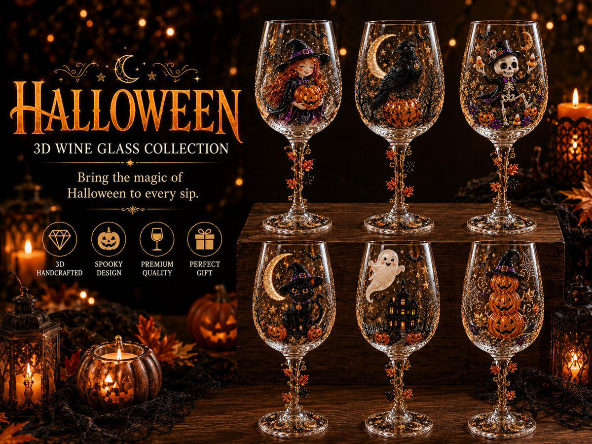🎃  Halloween Goblet – Spooky Stemmed Glass