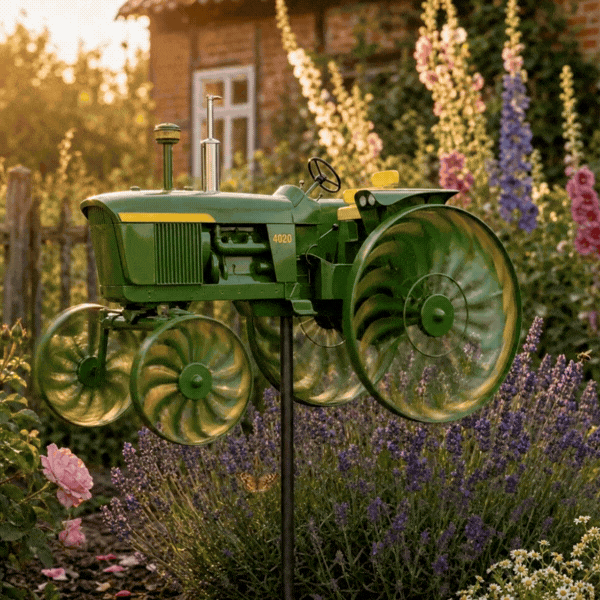 🔥HOT SALE 55% OFF 🚜Earl's Handmade Tractor Wind Spinner