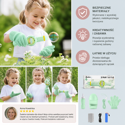🎉Hot New Elastic Smoke Bubble Machine｜Fun Party Toy 👉Limited Stock On Sale