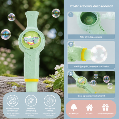 🎉Hot New Elastic Smoke Bubble Machine｜Fun Party Toy 👉Limited Stock On Sale