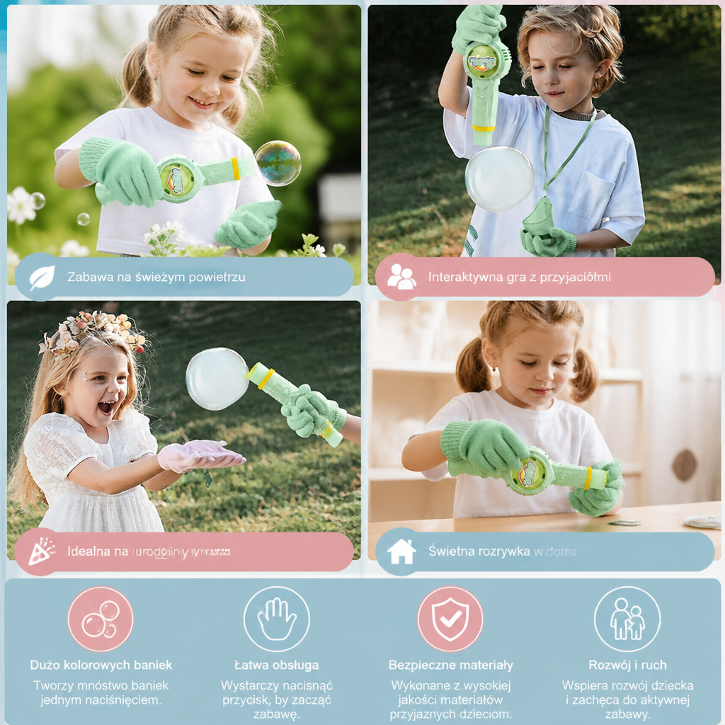 🎉Hot New Elastic Smoke Bubble Machine｜Fun Party Toy 👉Limited Stock On Sale