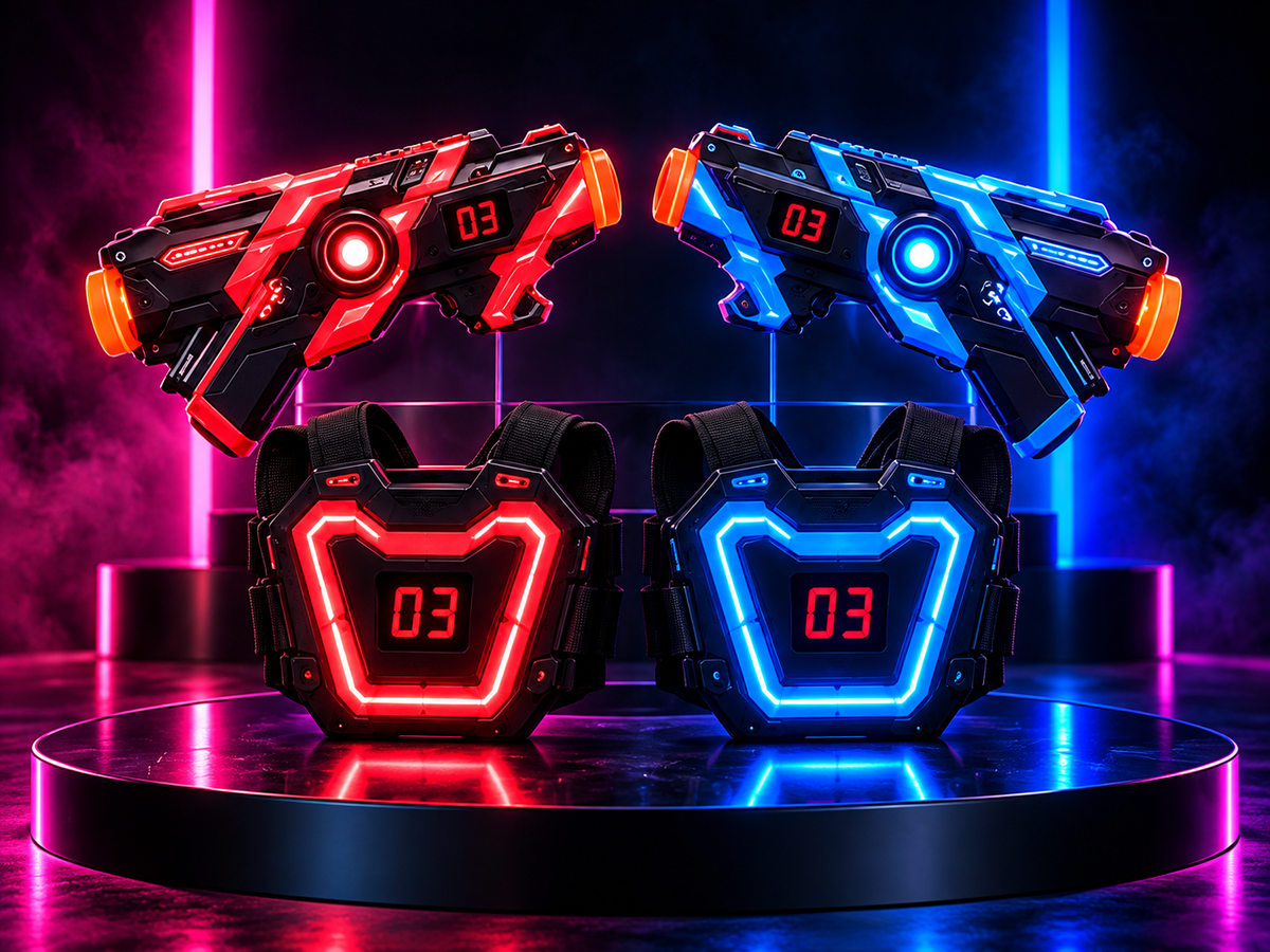 Two-player infrared toy set