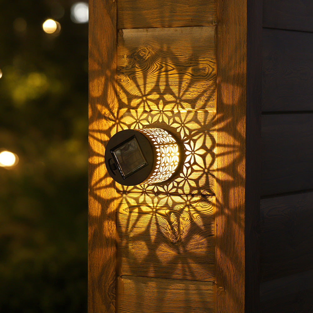Seven-Color Changing Solar Mandala Projection Wall Light