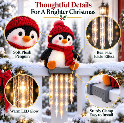 🎄🎁Xmas Discount: 49% OFF - WinterGlow Icicle Light Decor ⛄