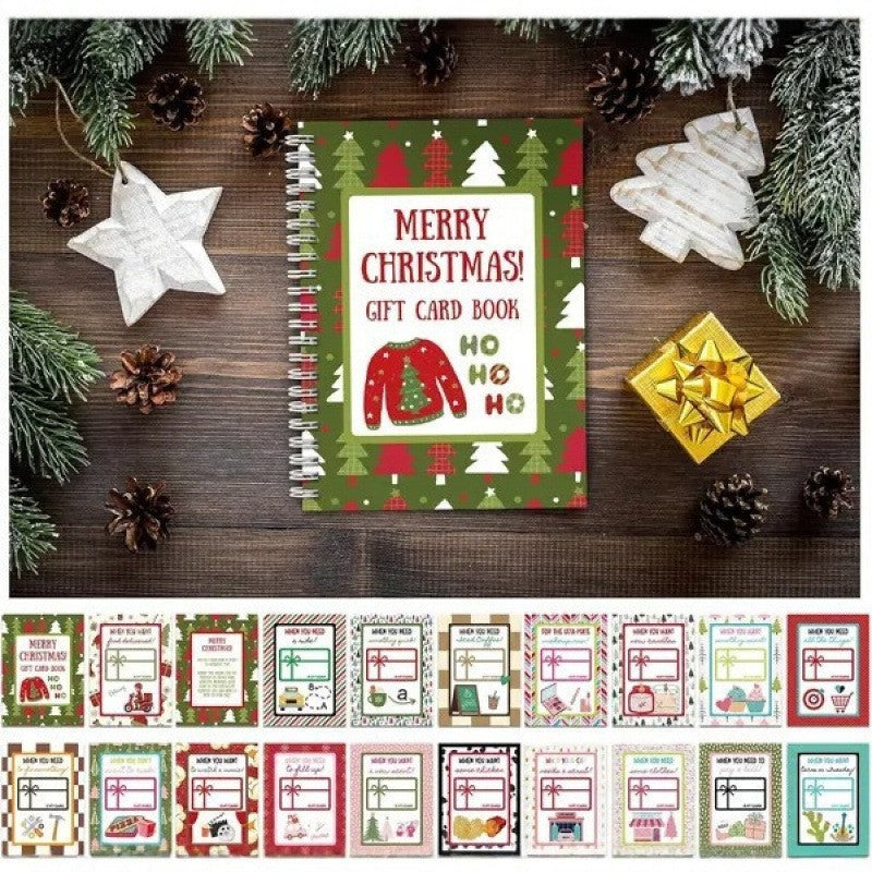 Buy multiple offers🔥 Festive Christmas Gift Card Book – Ideal Holiday Present