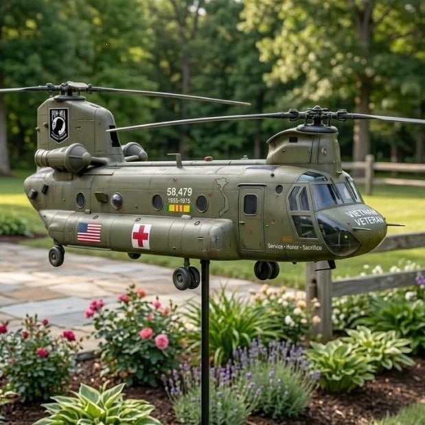 🏆Last Day Promo: 49% OFF 🎖️-Vietnam Veteran UH-1 Helicopter Wind Spinner- ✈️Buy 2 Free Shipping Today!