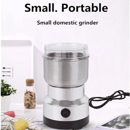 ⚡High-Speed Stainless Steel Grain Grinder – Powerful Electric Mill for Fast, Fresh Grinding