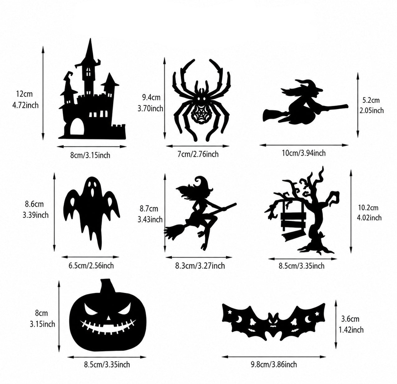 🎃  Light-Up Halloween Wall Decals — Turn Any Wall Into a Spooky Glow Show! 👻✨