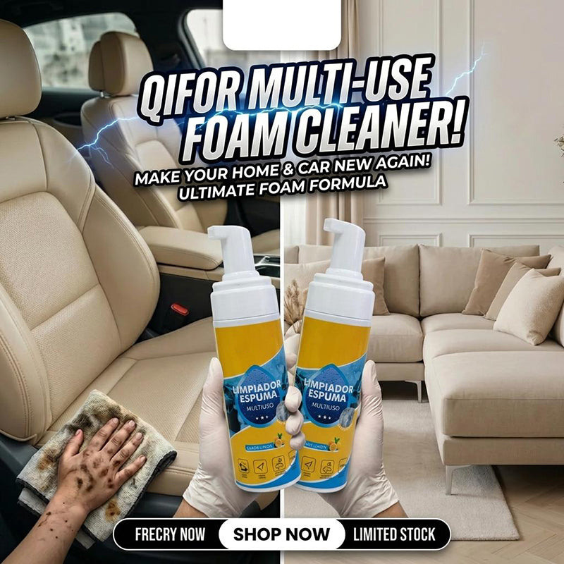 4-in-1 Multi-Enzyme Foam Cleaner – Deep Clean Car, Kitchen, Bathroom & Sofa