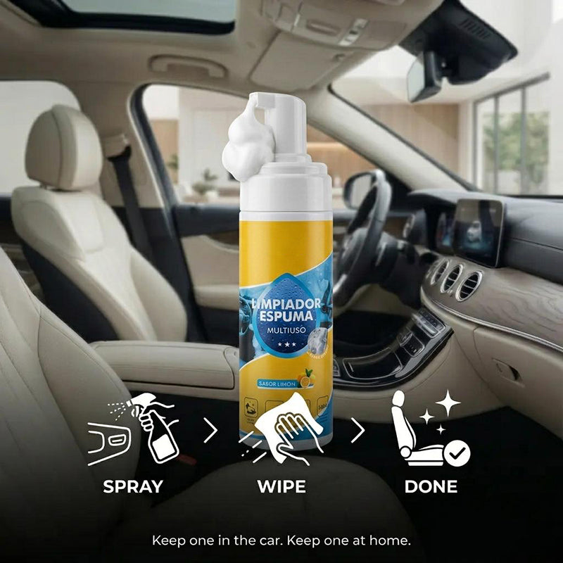 4-in-1 Multi-Enzyme Foam Cleaner – Deep Clean Car, Kitchen, Bathroom & Sofa