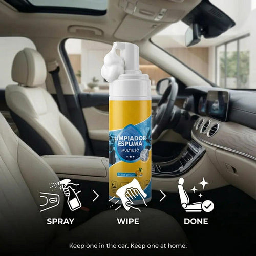 4-in-1 Multi-Enzyme Foam Cleaner – Deep Clean Car, Kitchen, Bathroom & Sofa