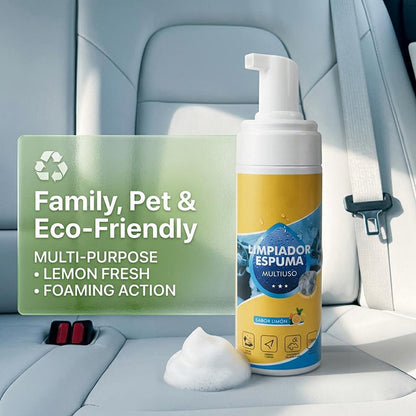 4-in-1 Multi-Enzyme Foam Cleaner – Deep Clean Car, Kitchen, Bathroom & Sofa