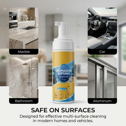 4-in-1 Multi-Enzyme Foam Cleaner – Deep Clean Car, Kitchen, Bathroom & Sofa