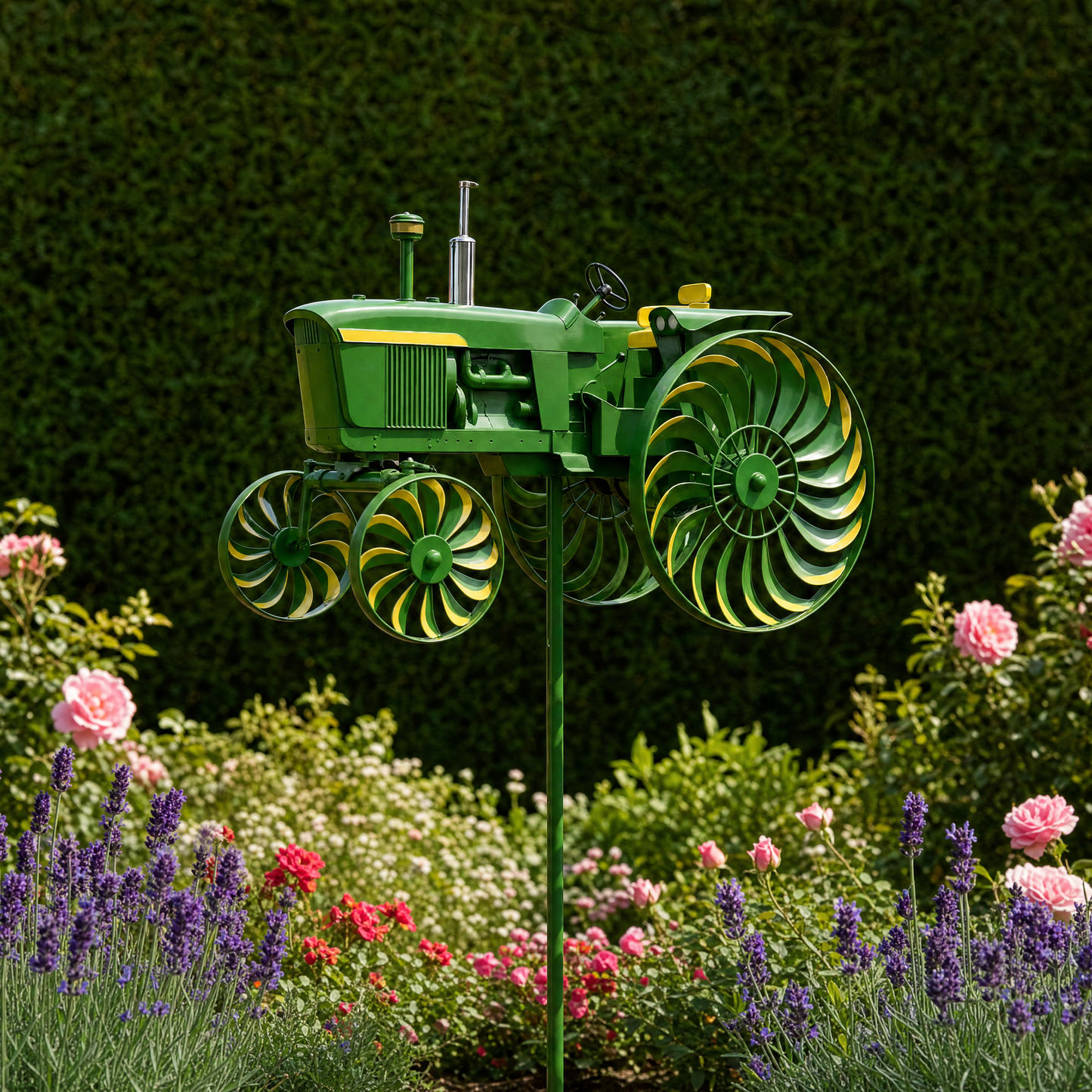 🔥HOT SALE 55% OFF 🚜Earl's Handmade Tractor Wind Spinner