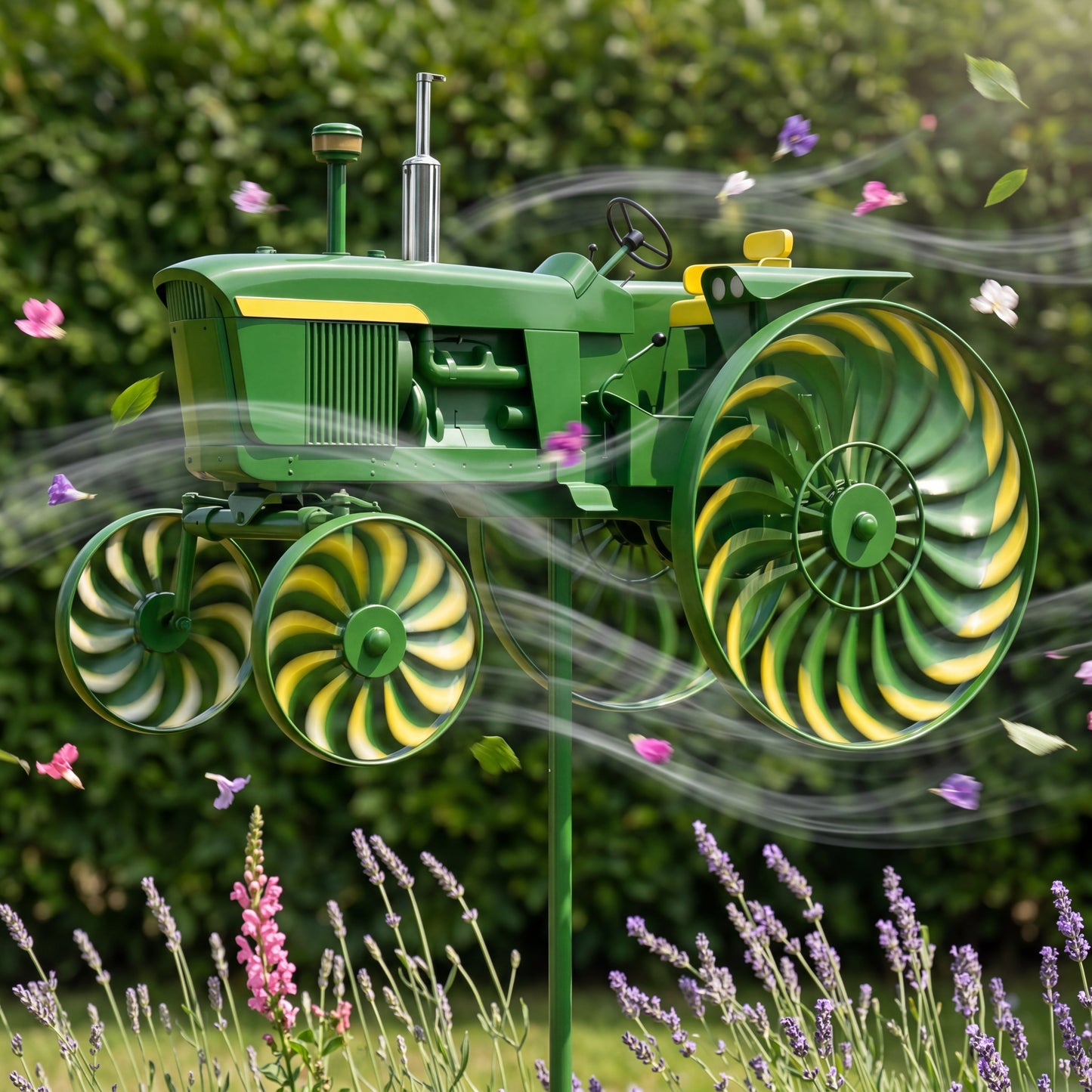 🔥HOT SALE 55% OFF 🚜Earl's Handmade Tractor Wind Spinner
