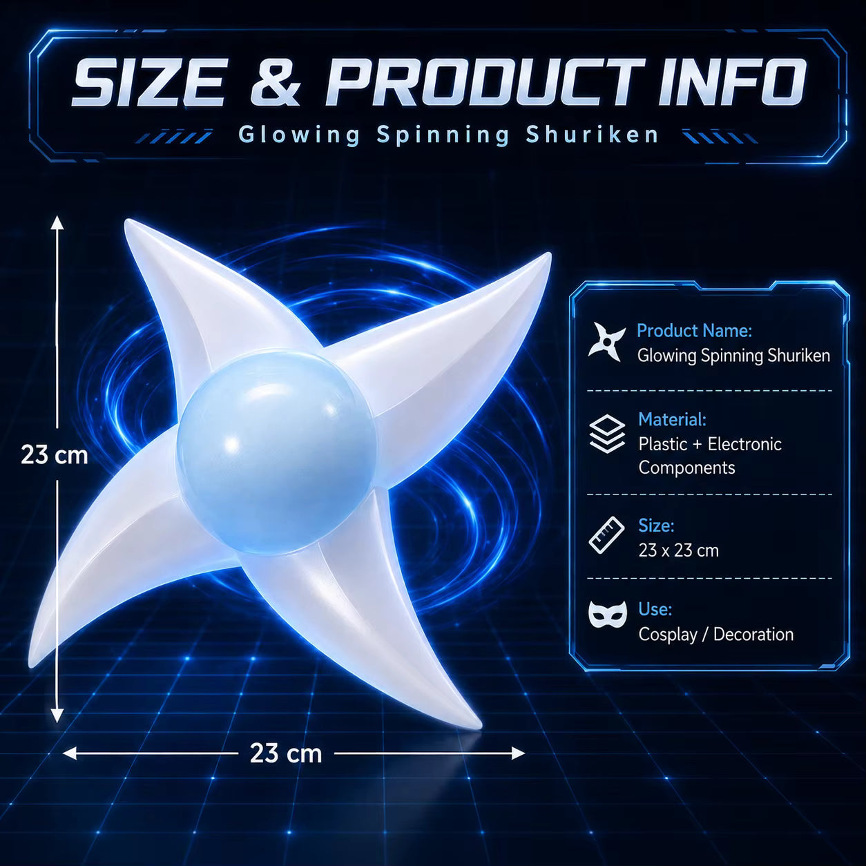 Windstyle Rasenshuriken - Anime Sword Shop™