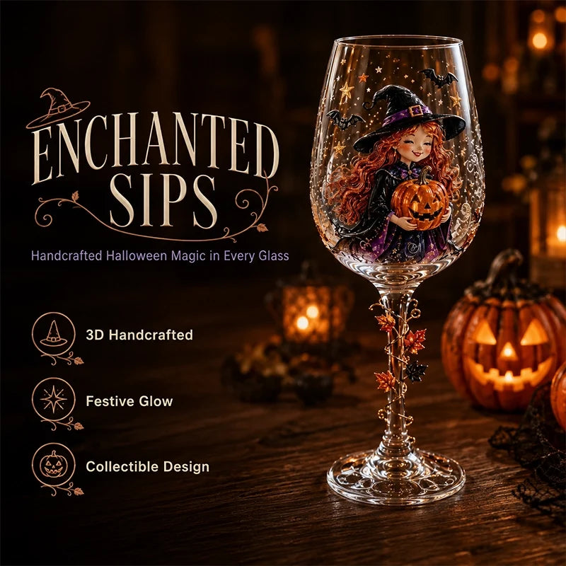 🎃  Halloween Goblet – Spooky Stemmed Glass