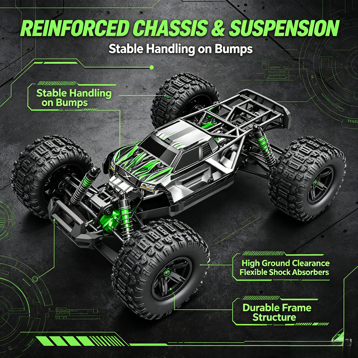 🚙💨🔥 2026 U-Max Ultimate 8S 4WD Brushless Monster Truck – Limited Edition