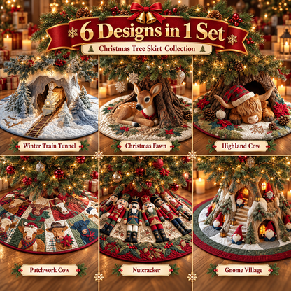 🎄✨ Christmas Special –🎅3D Optical Illusion Christmas Tree Skirt