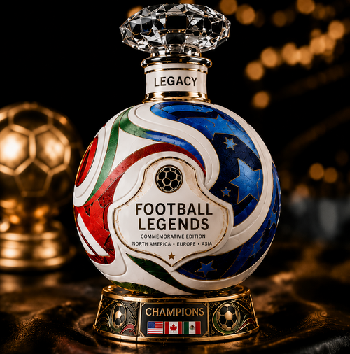 ⚽ Own the Glory: 2026 Match Ball Decanter – Heritage Edition